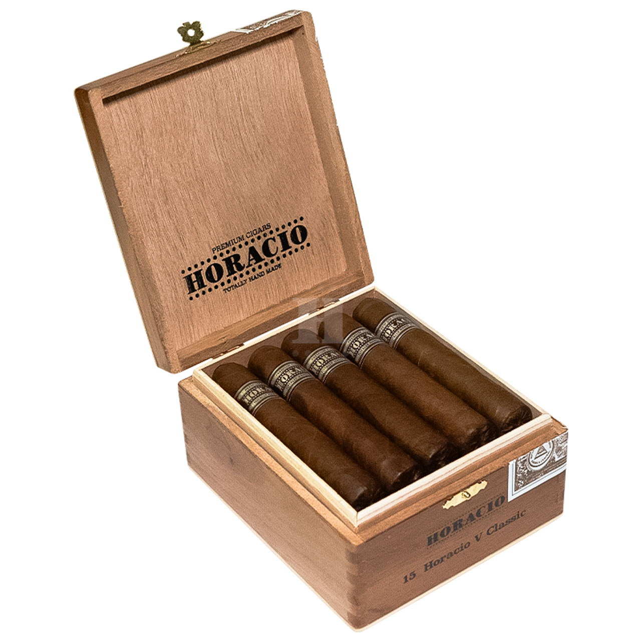 Horacio 5 Classic series box open angle