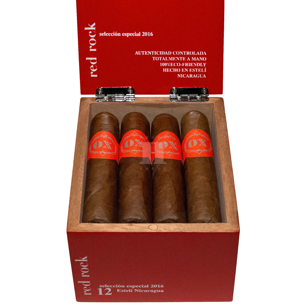 OX Red Rock box open front